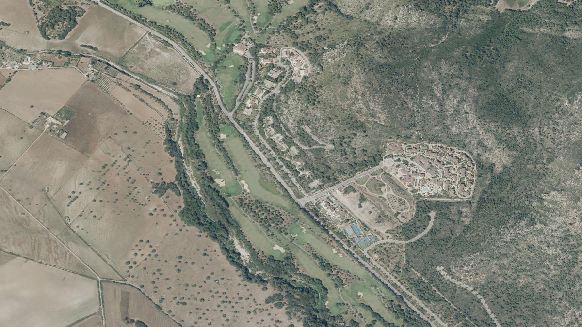 Vista aérea de Canyamel Golf y su entorno